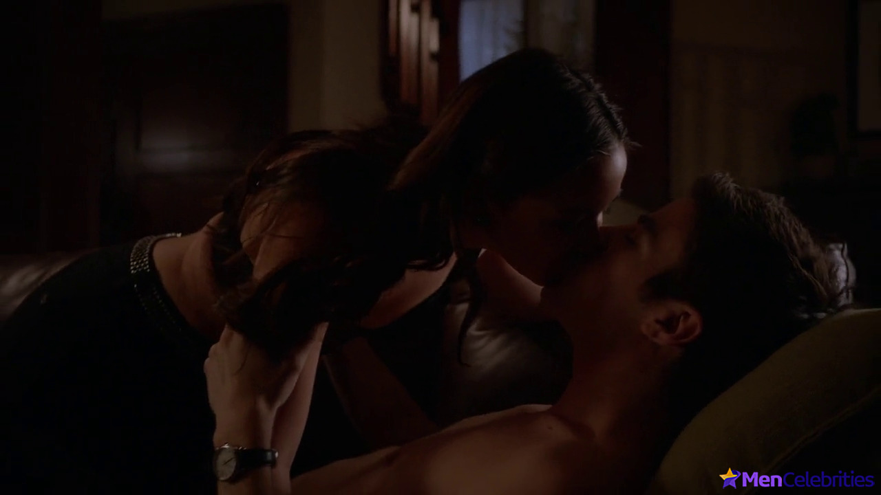 Grant Gustin shirtless and sexy in The Flash