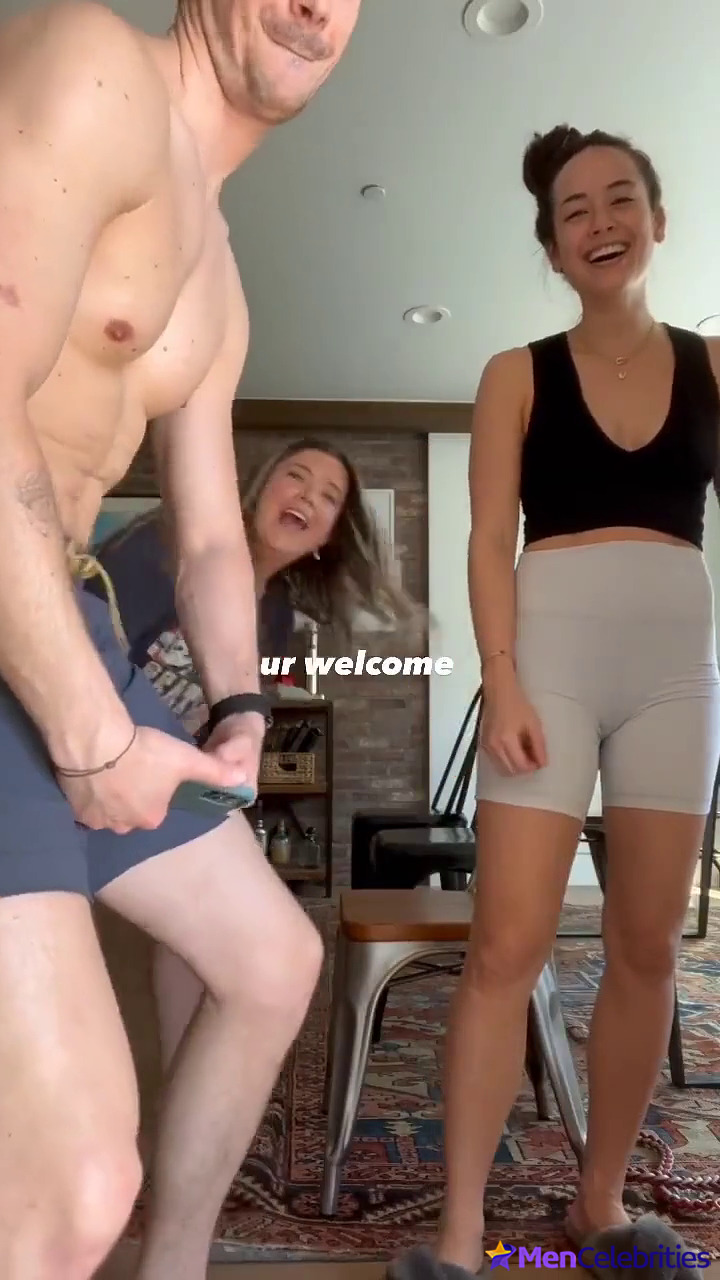 Grant Gustin nude and cock bulge pics