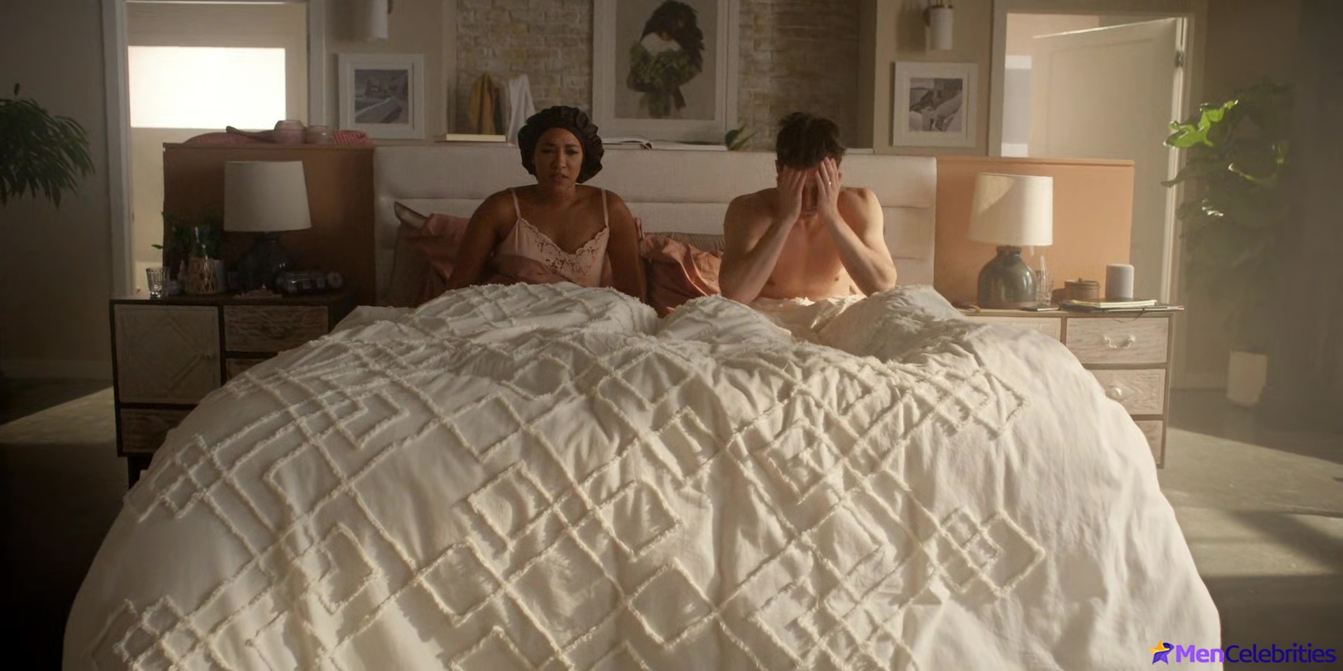 Grant Gustin shirtless and sexy in The Flash