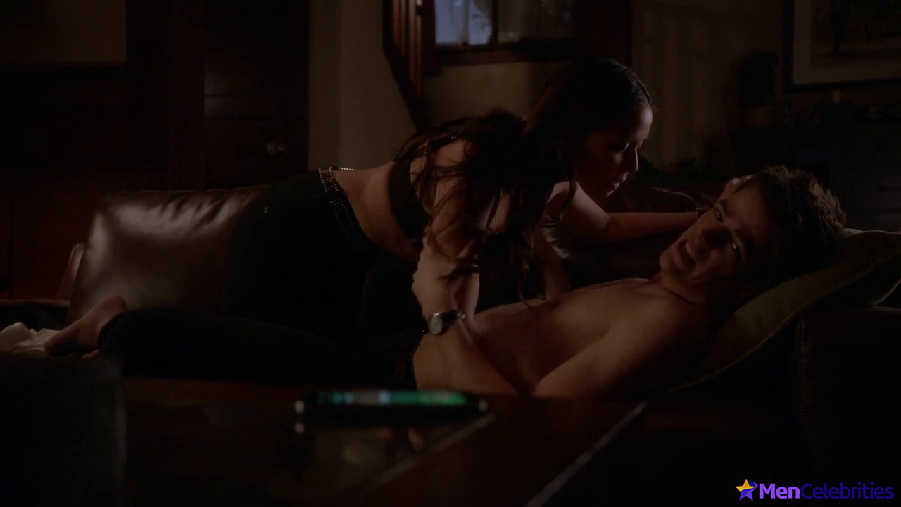 Grant Gustin shirtless and sexy in The Flash