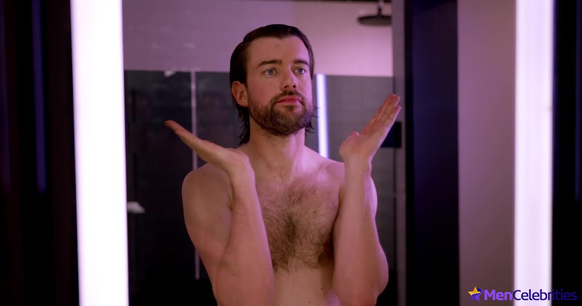 Jack Whitehall shirtless in Jack In Time For Christmas