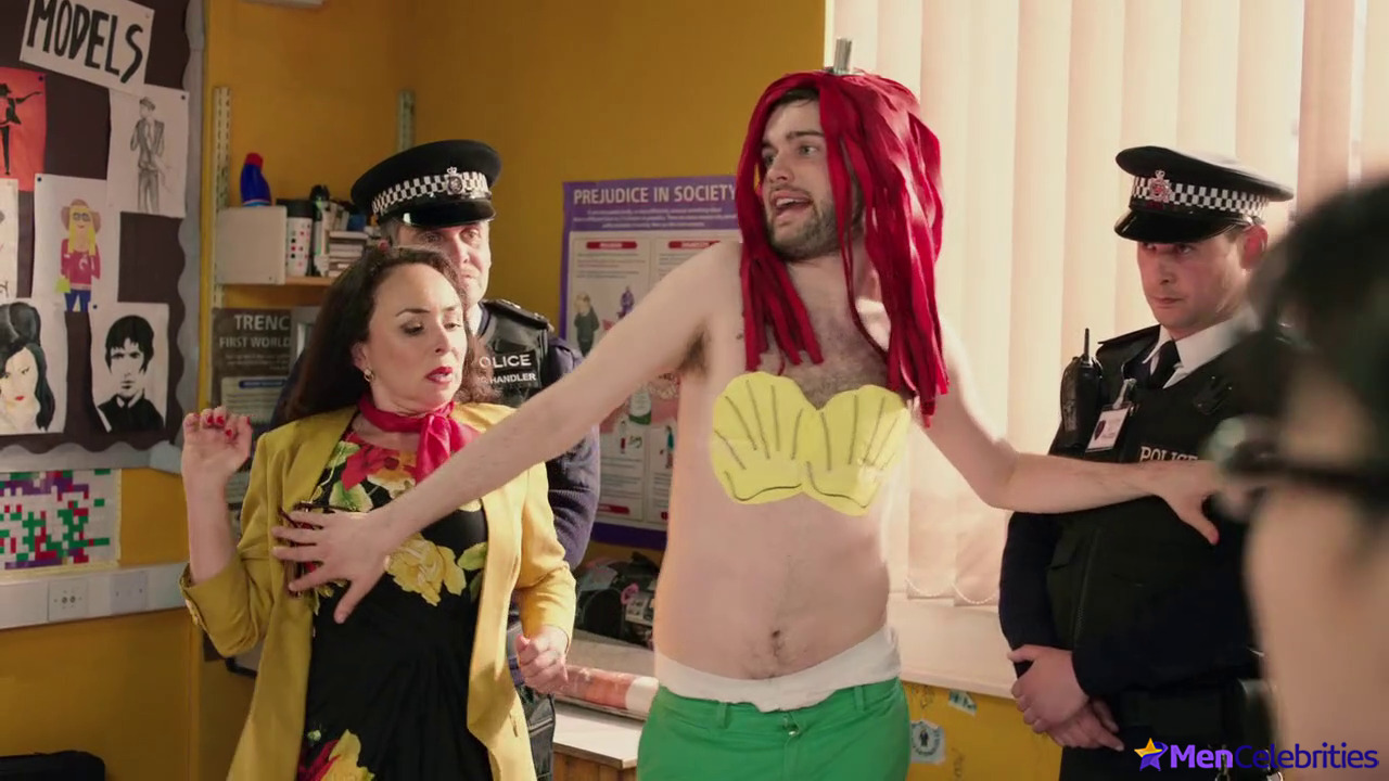 Jack Whitehall nudes in Bad Education