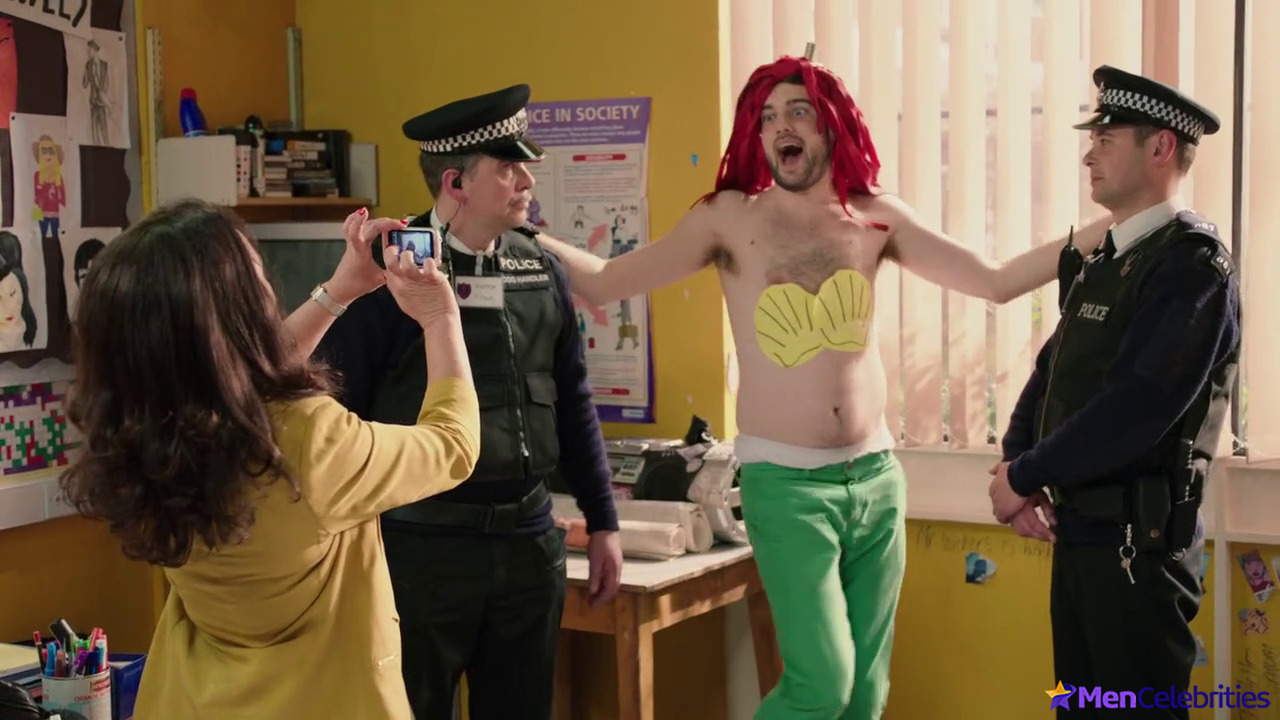 Jack Whitehall nudes in Bad Education