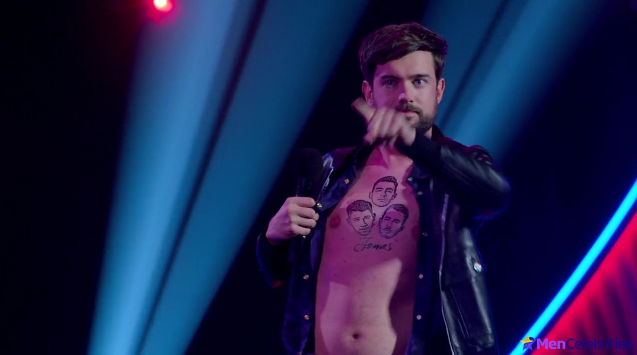Jack Whitehall oops in Jonas Brothers Family Roast