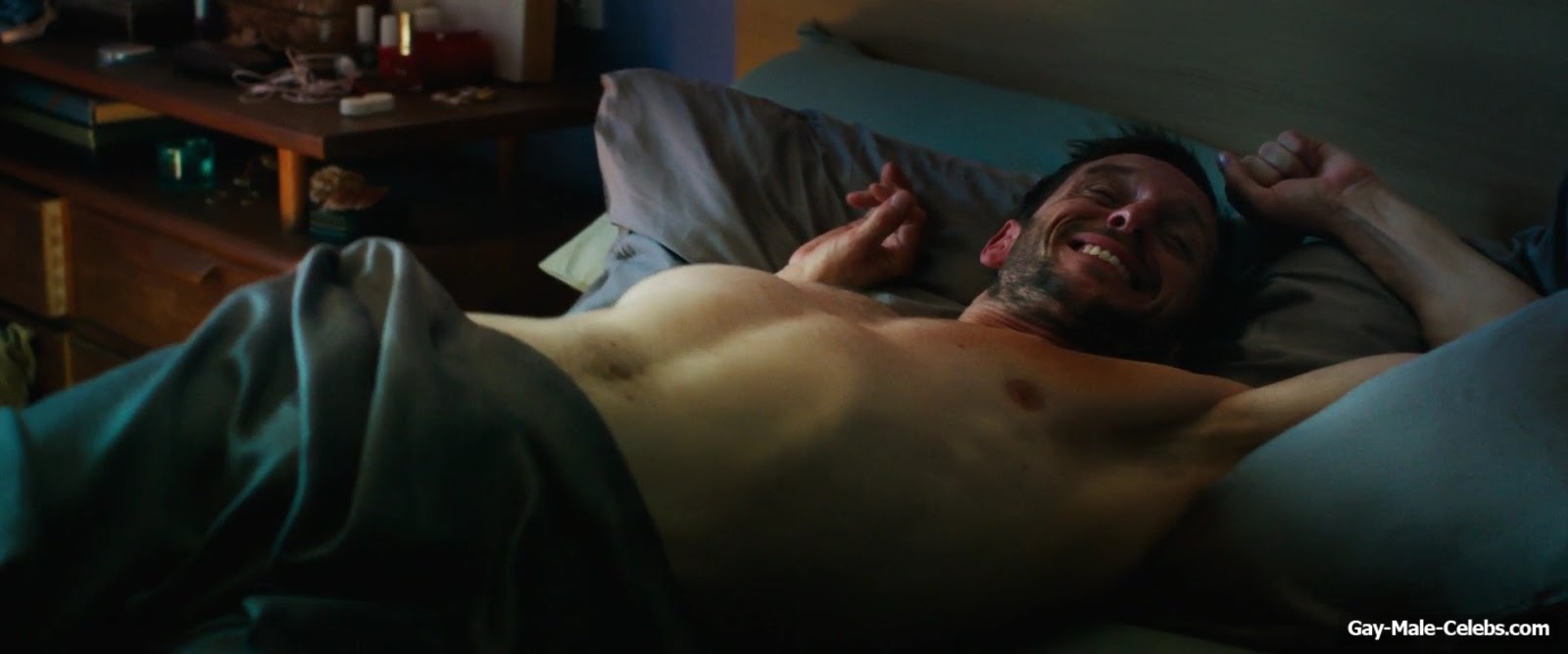 Jamie Bell Nude Butt and Underwear Scenes in Rosebush Pruning