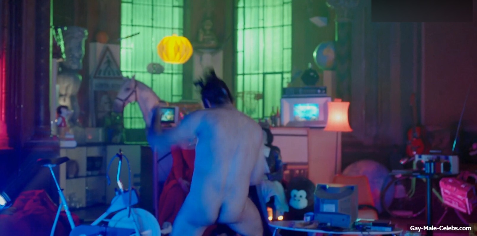 Kaspar Locher Frontal Nude Scenes in Dogs Of Madness