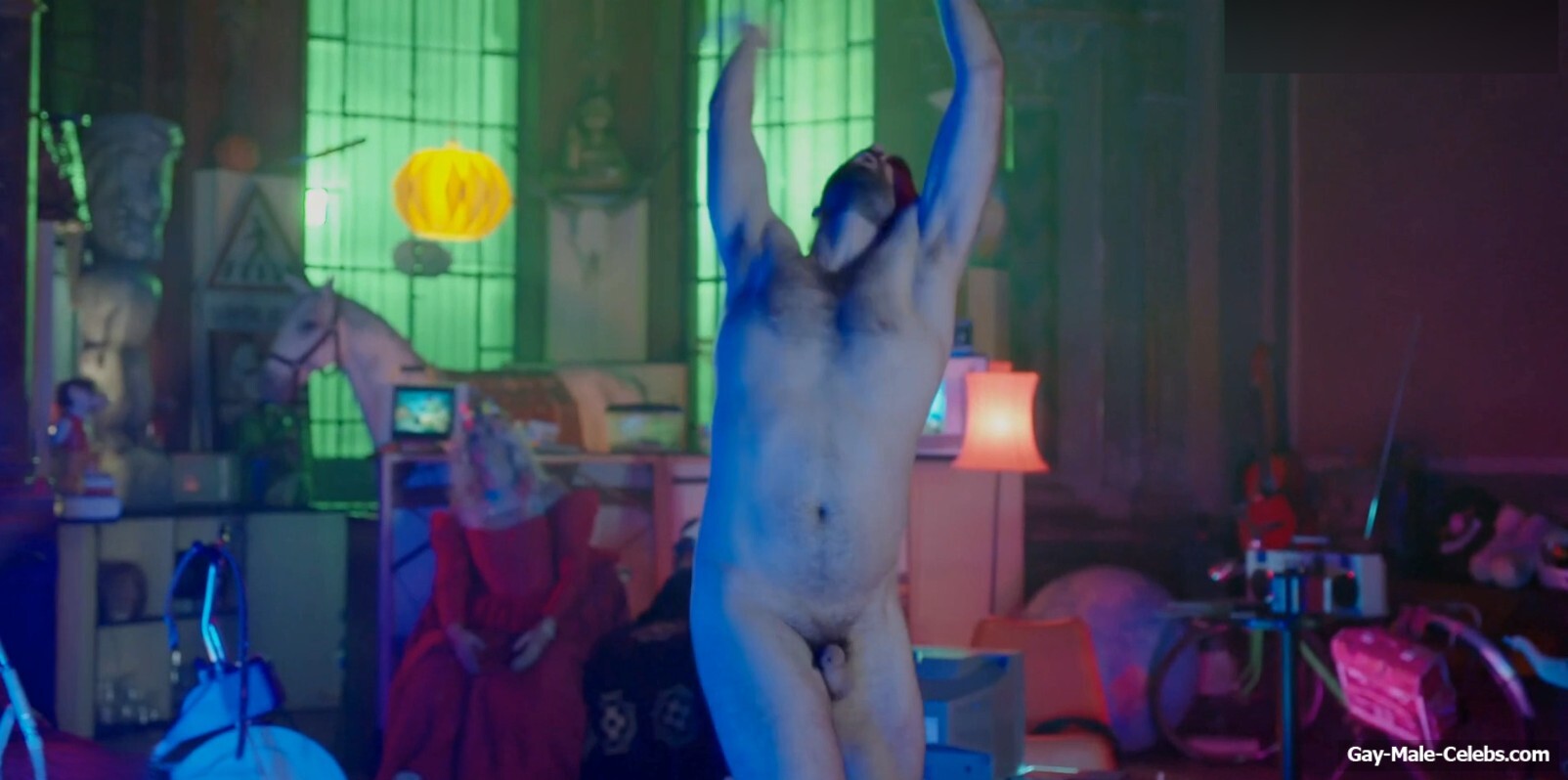 Kaspar Locher Frontal Nude Scenes in Dogs Of Madness