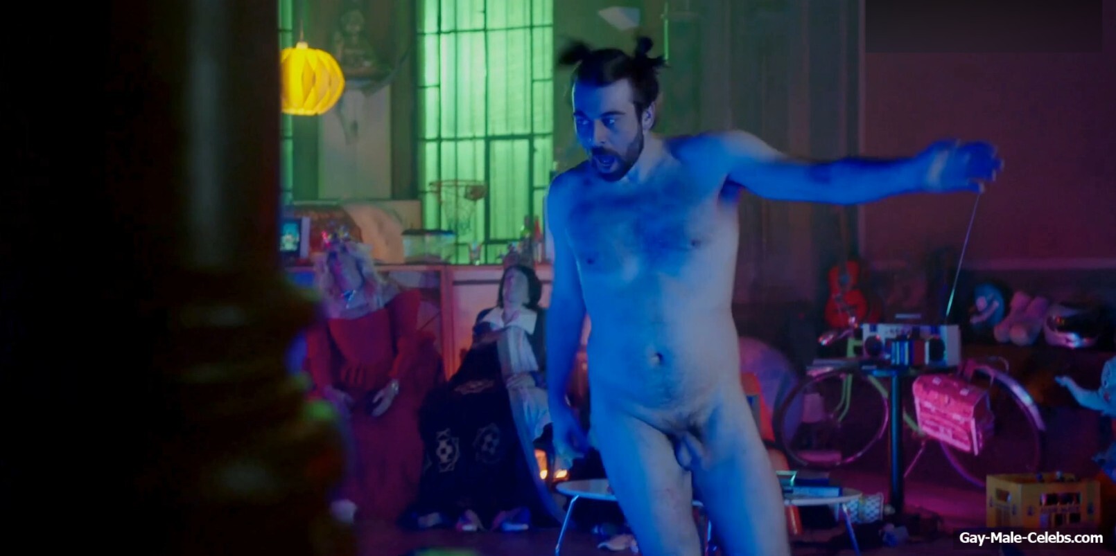 Kaspar Locher Frontal Nude Scenes in Dogs Of Madness