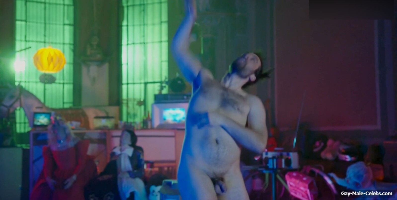 Kaspar Locher Frontal Nude Scenes in Dogs Of Madness