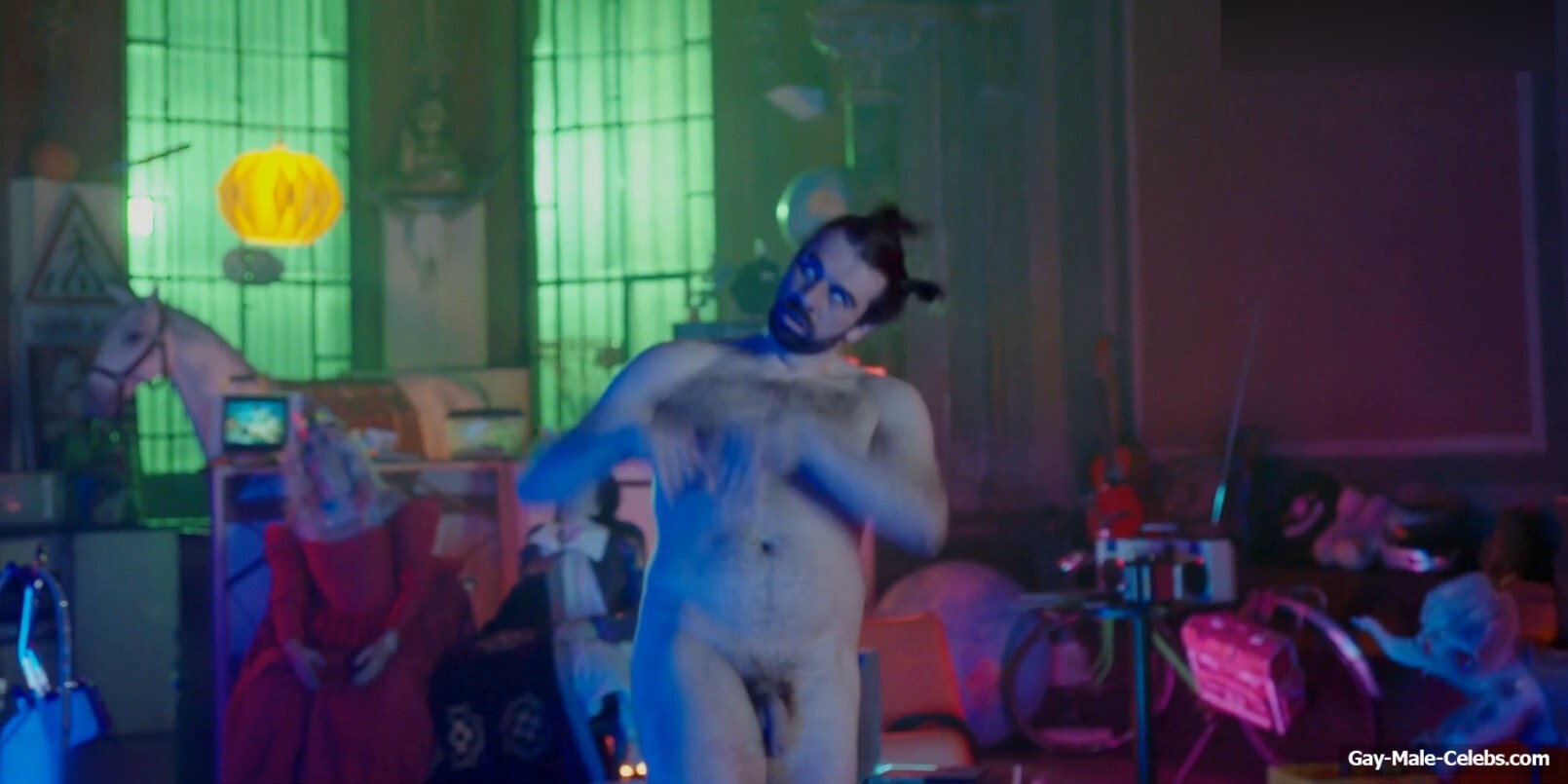 Kaspar Locher Frontal Nude Scenes in Dogs Of Madness