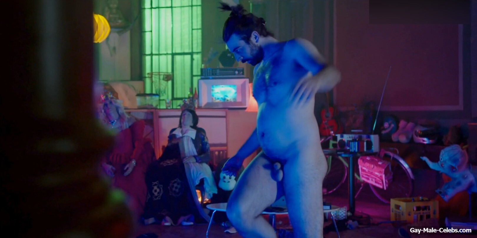 Kaspar Locher Frontal Nude Scenes in Dogs Of Madness