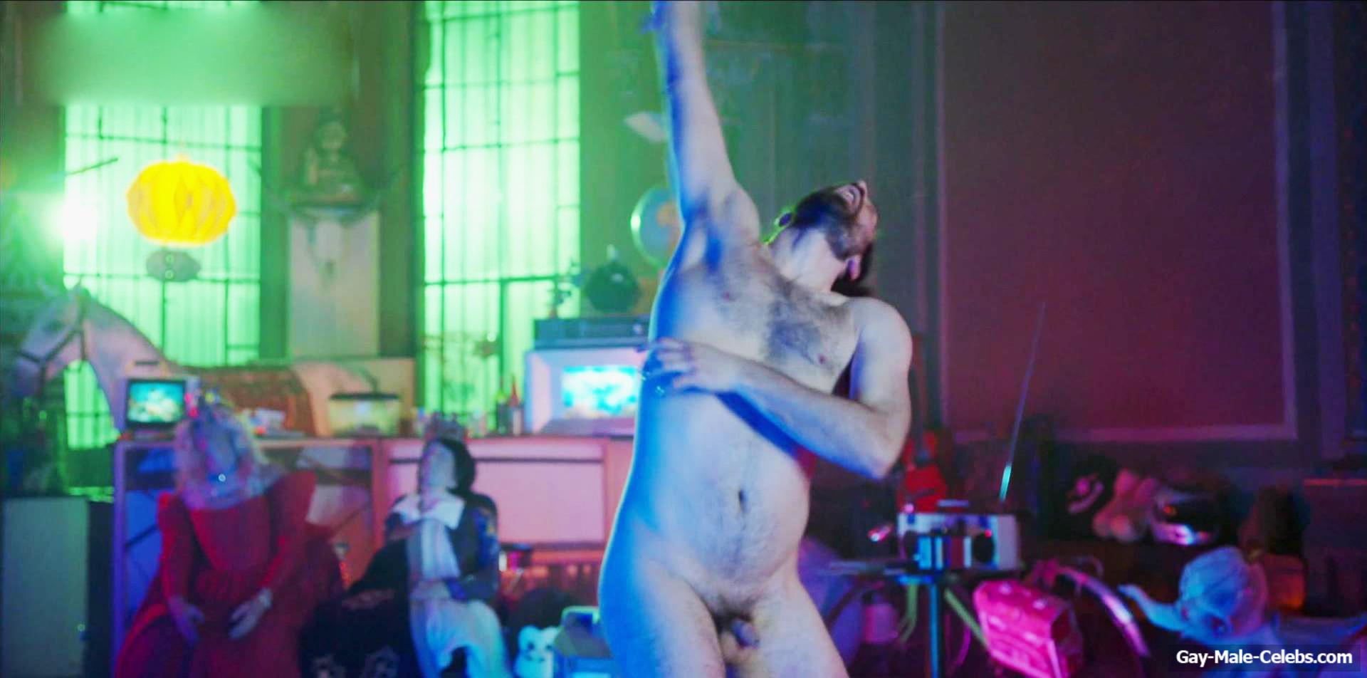 Kaspar Locher Frontal Nude Scenes in Dogs Of Madness