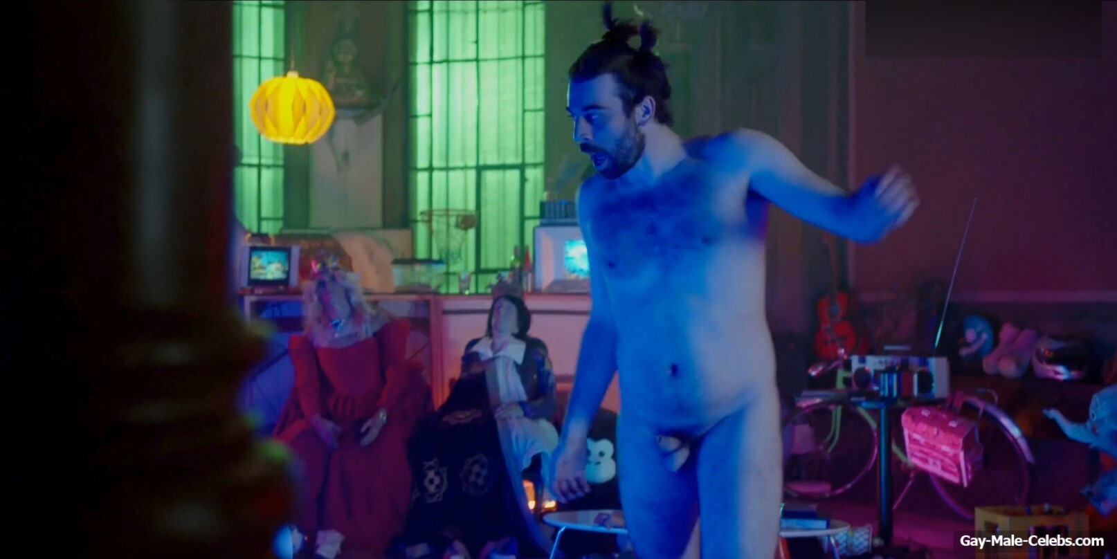 Kaspar Locher Frontal Nude Scenes in Dogs Of Madness