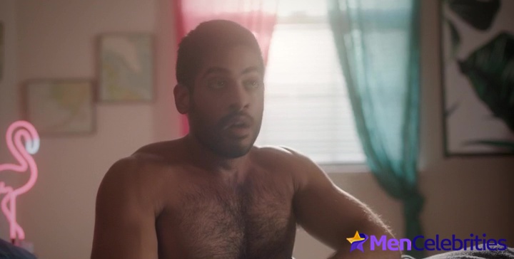 Nick Fink and Sachin Bhatt shirtless in The Way You Look Tonight