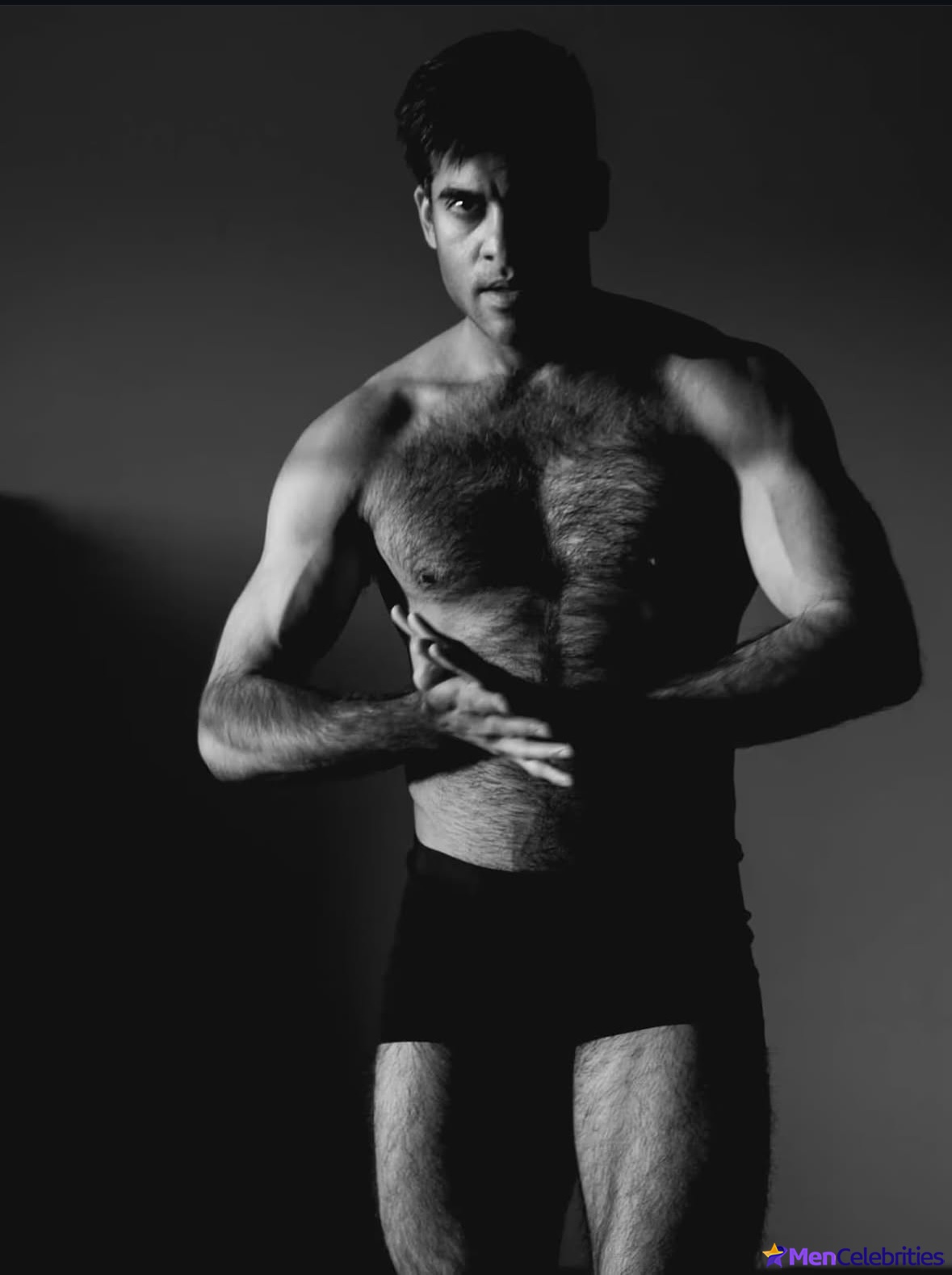 Sachin Bhatt shirtless and dick bulge photos