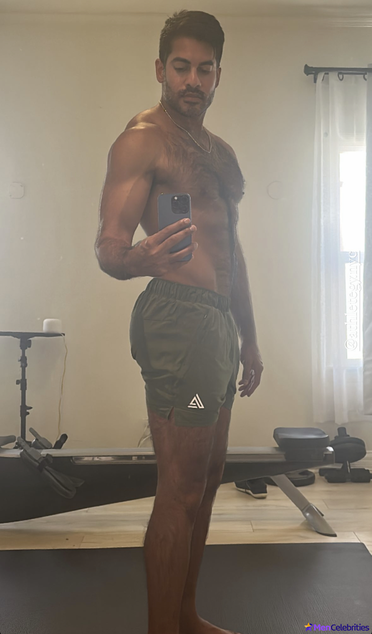 Sachin Bhatt shirtless and dick bulge photos