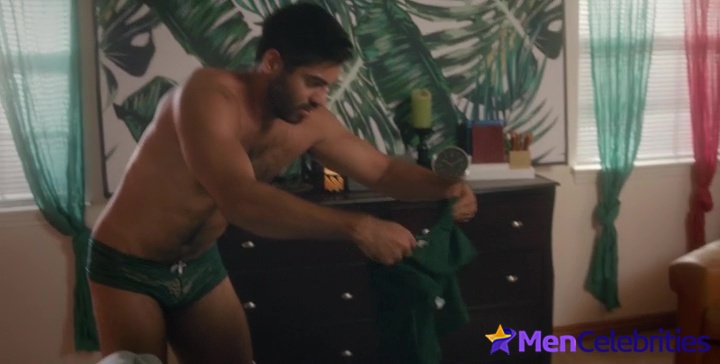 Nick Fink and Sachin Bhatt shirtless in The Way You Look Tonight