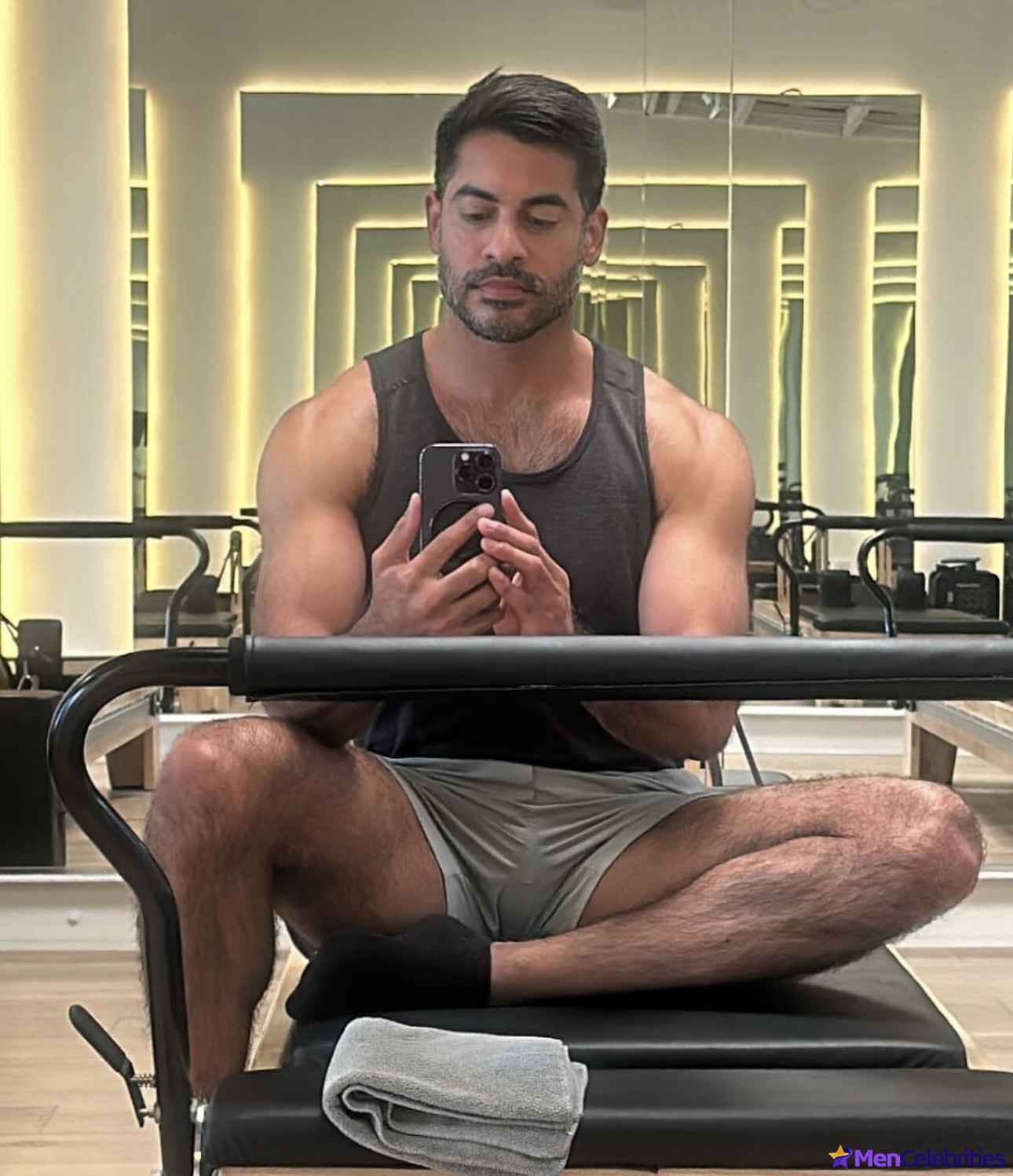 Sachin Bhatt shirtless and dick bulge photos