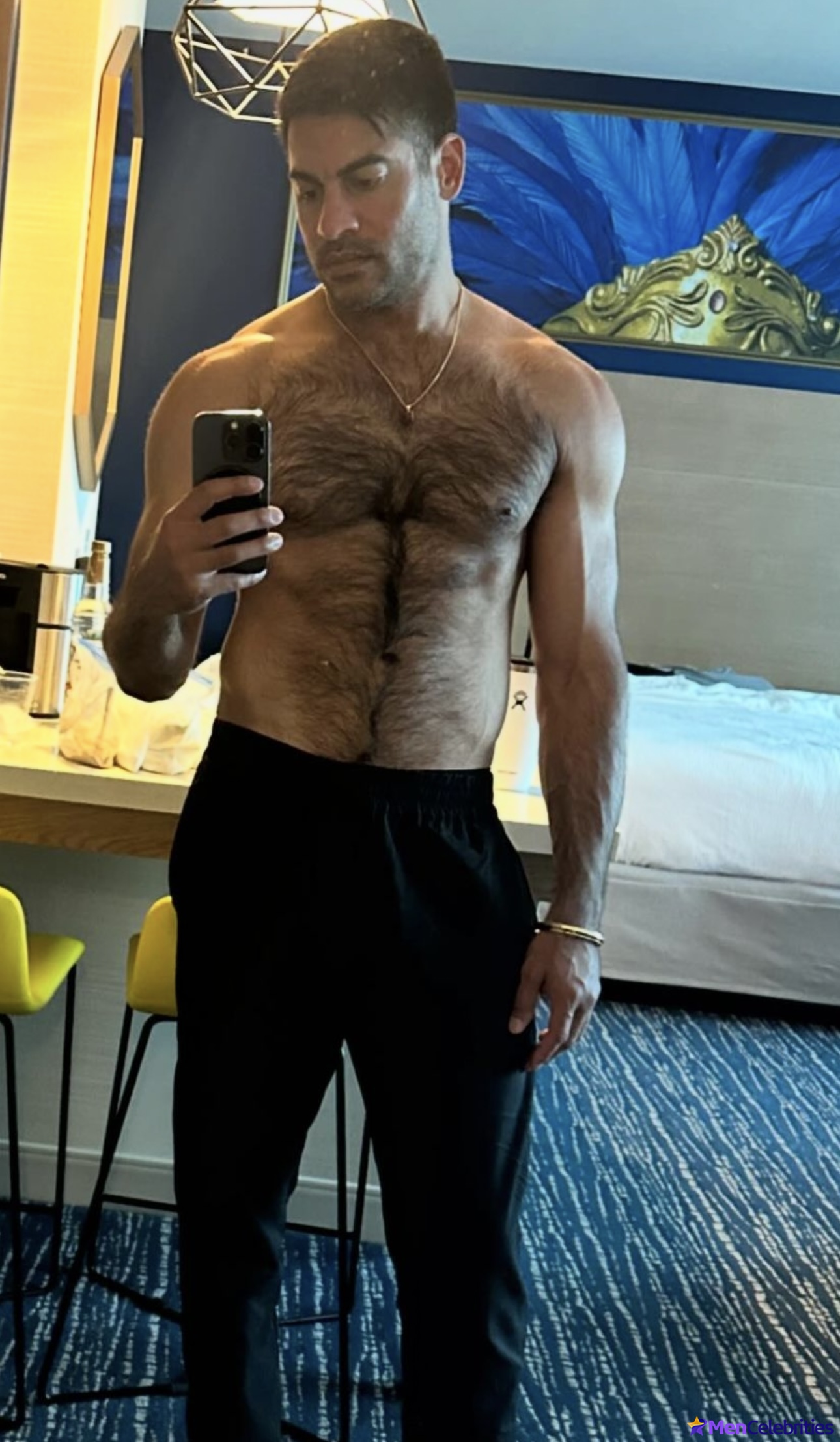 Sachin Bhatt shirtless and dick bulge photos