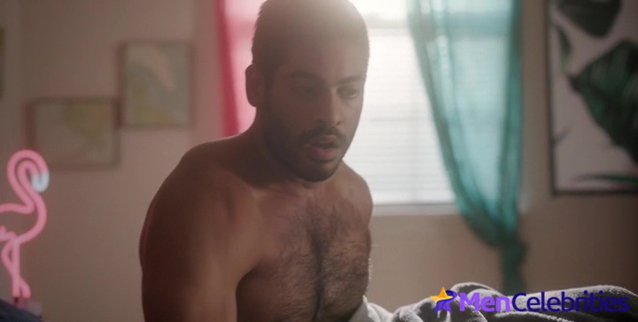 Nick Fink and Sachin Bhatt shirtless in The Way You Look Tonight