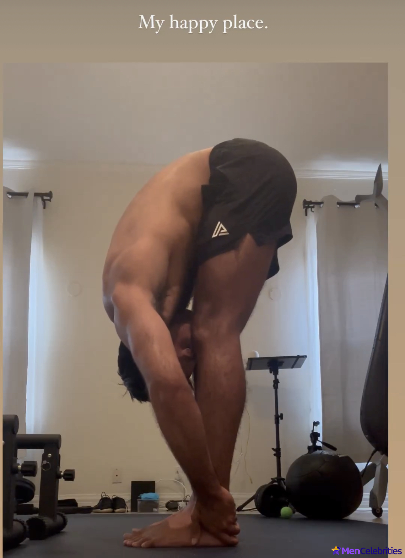 Sachin Bhatt shirtless and dick bulge photos