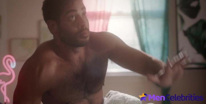 Nick Fink and Sachin Bhatt shirtless in The Way You Look Tonight