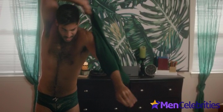 Nick Fink and Sachin Bhatt shirtless in The Way You Look Tonight