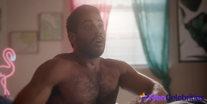 Nick Fink and Sachin Bhatt shirtless in The Way You Look Tonight