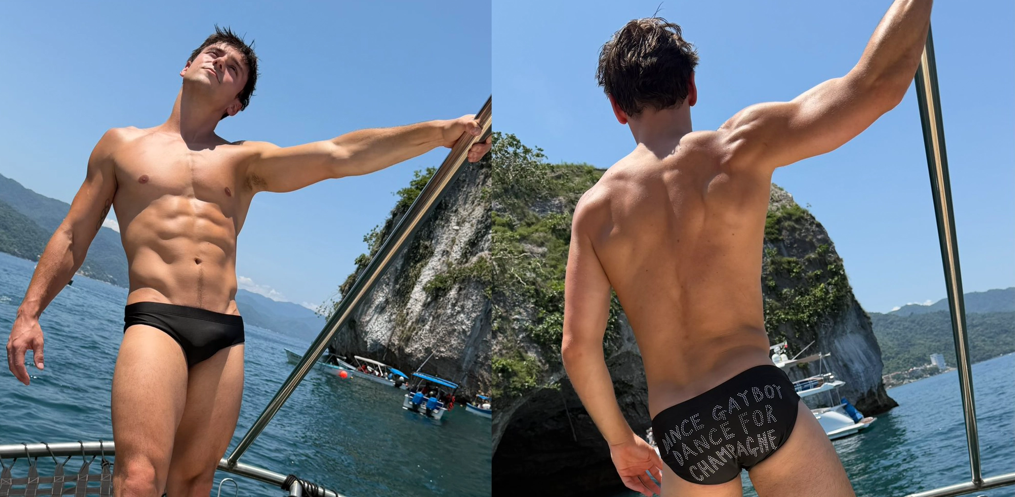 Tom Daley Strips Down to a Tiny Speedo in Mexico