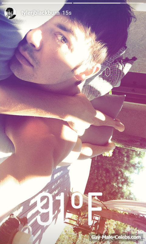 Tyler Blackburn Cut Cock Slip and Nude Photos