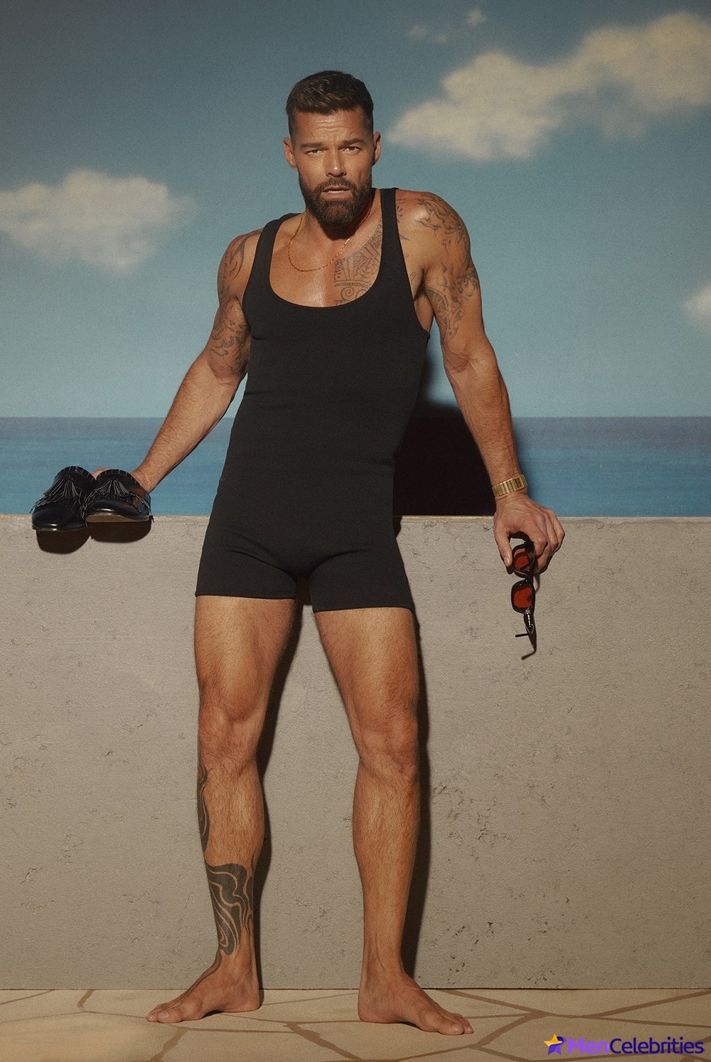 Ricky Martin cock bulge and naked pics