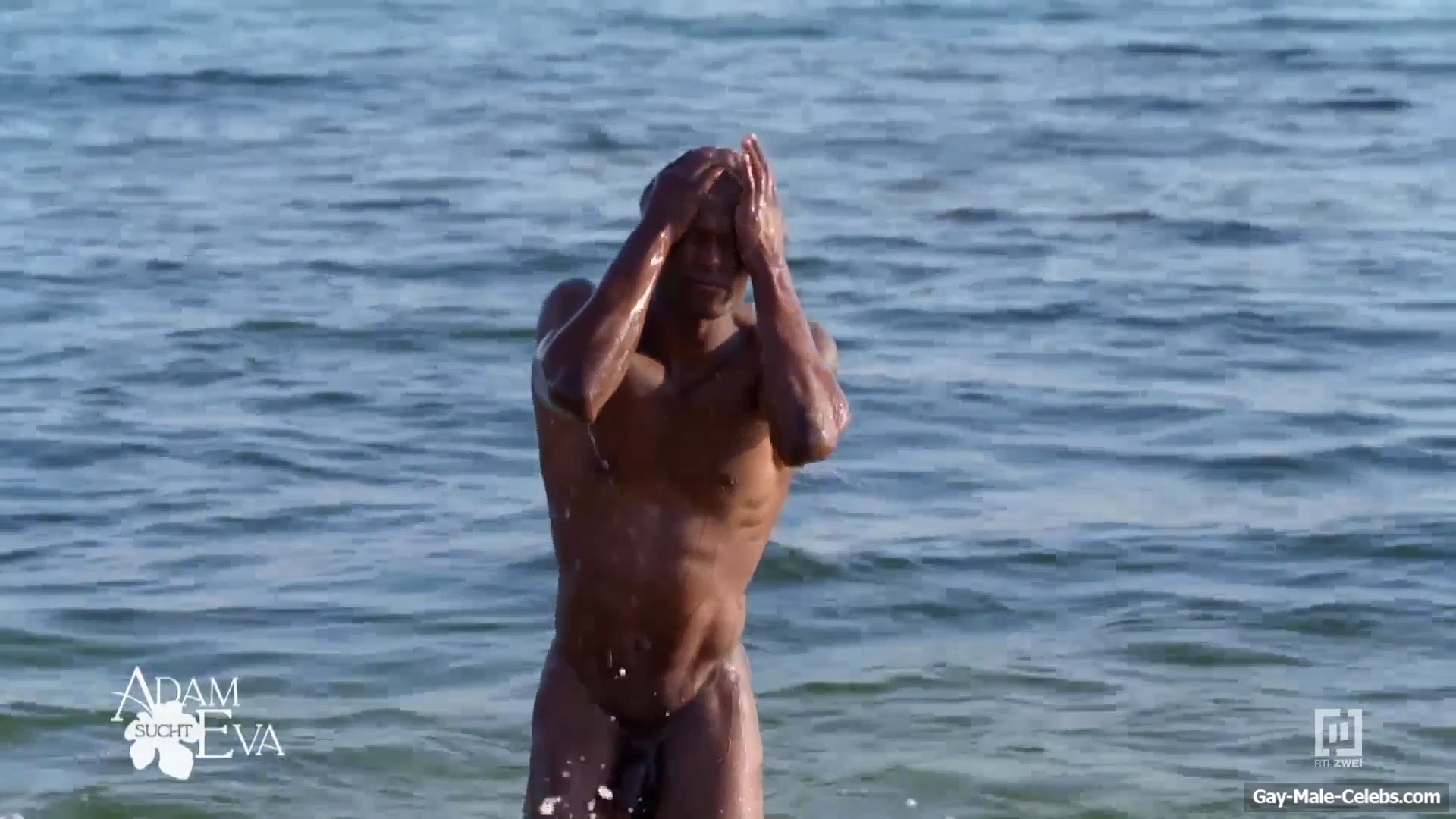 Collins Egege Frontal Nude Uncensored in Adam sucht Eva