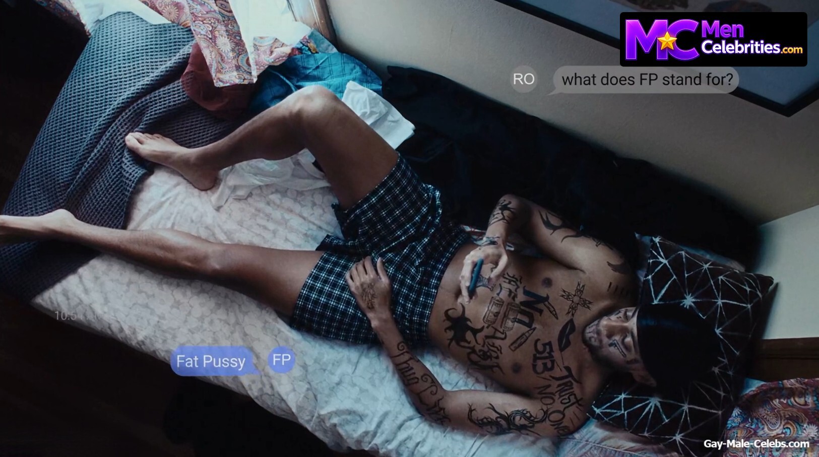 Elijah Collins Frontal Nude Scenes in Route 187