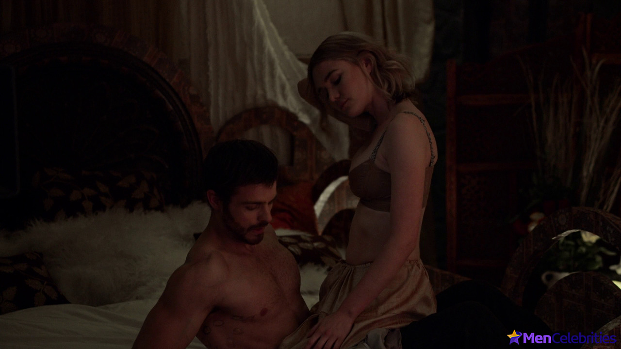 Jake Stormoen naked in The Outpost
