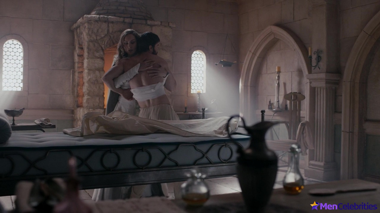 Jake Stormoen naked in The Outpost