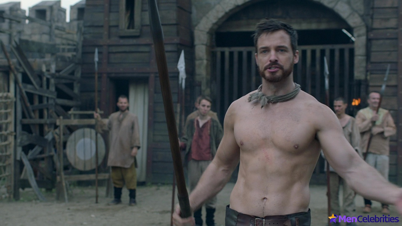 Jake Stormoen naked in The Outpost