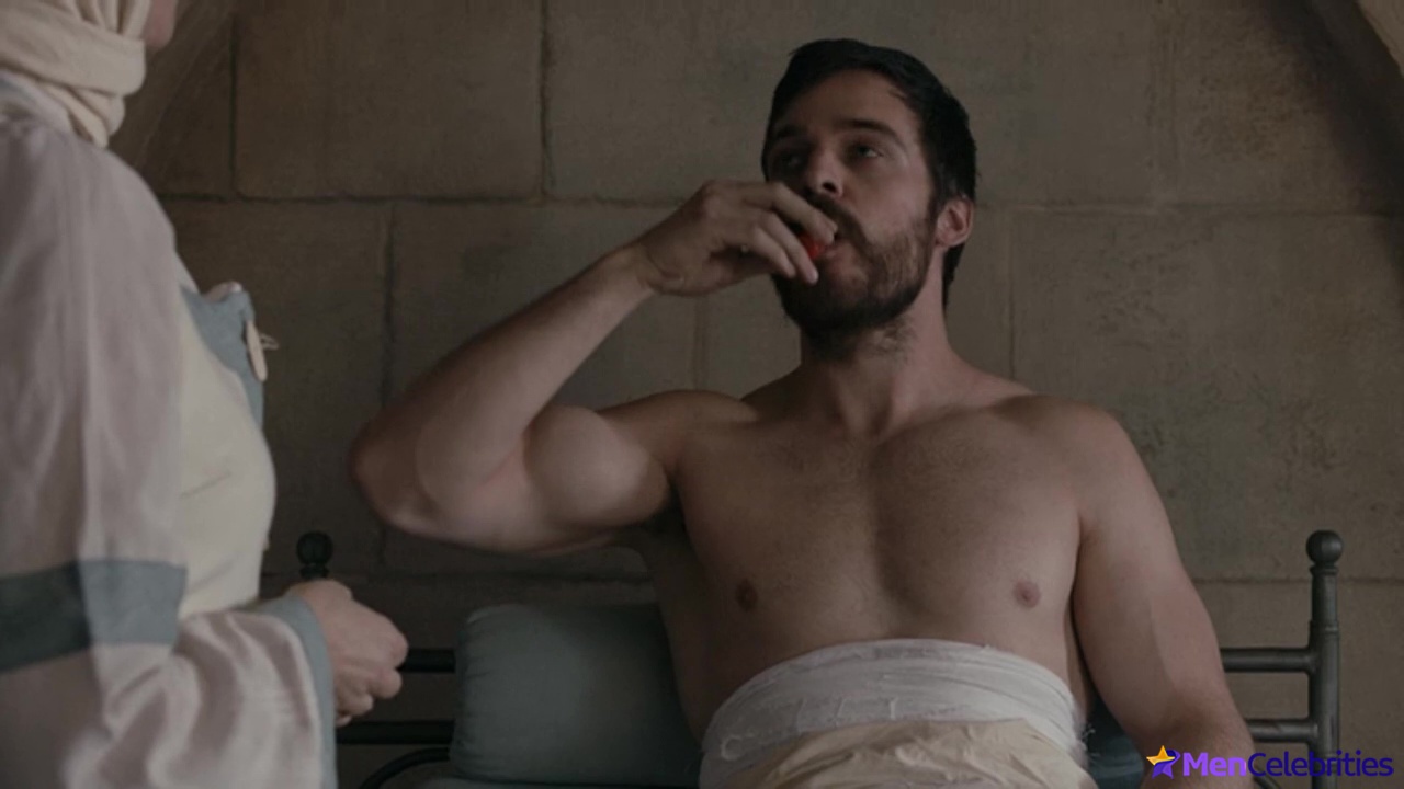 Jake Stormoen naked in The Outpost