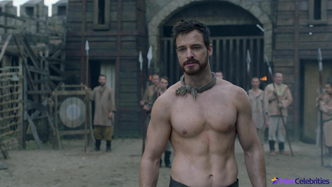 Jake Stormoen naked in The Outpost
