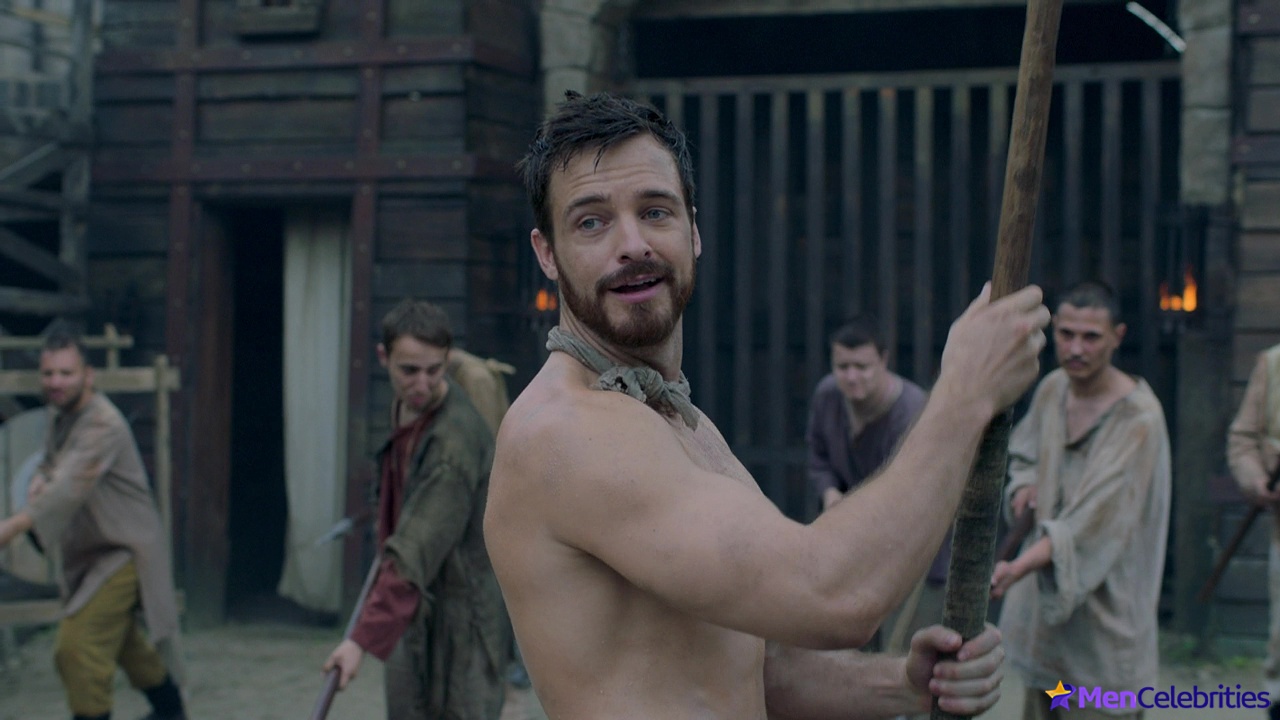 Jake Stormoen naked in The Outpost