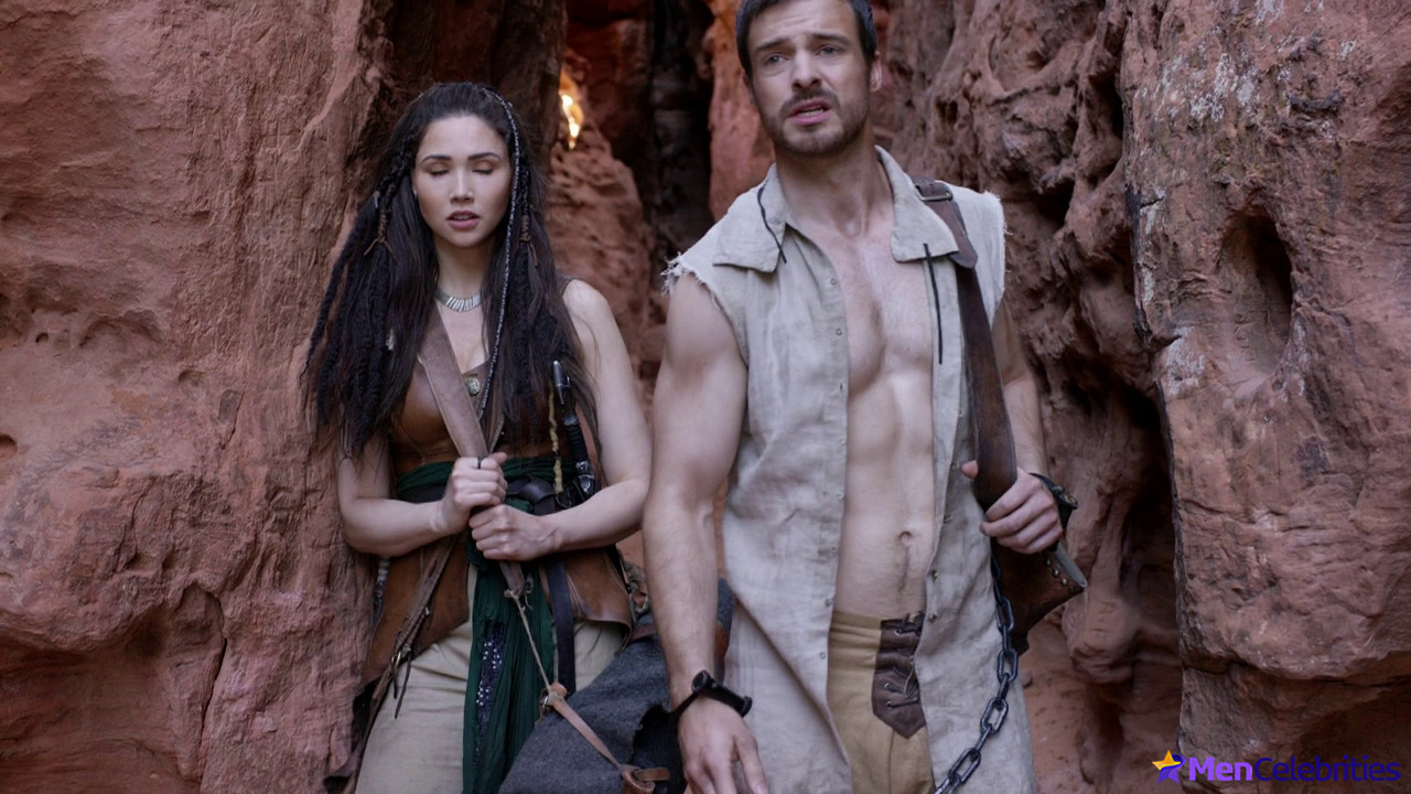 Jake Stormoen naked in The Outpost