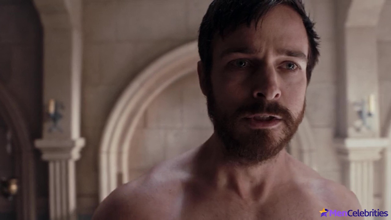 Jake Stormoen naked in The Outpost