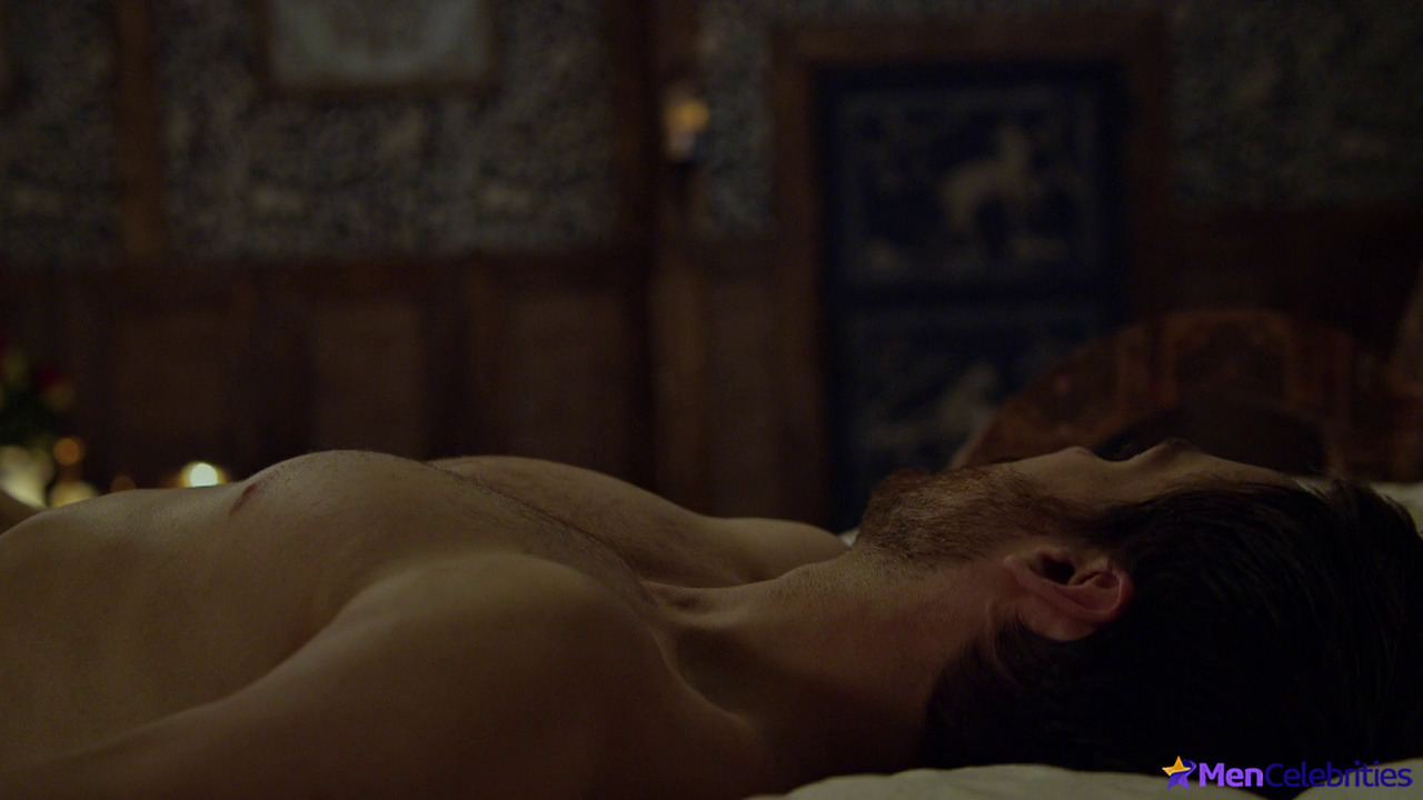 Jake Stormoen naked in The Outpost
