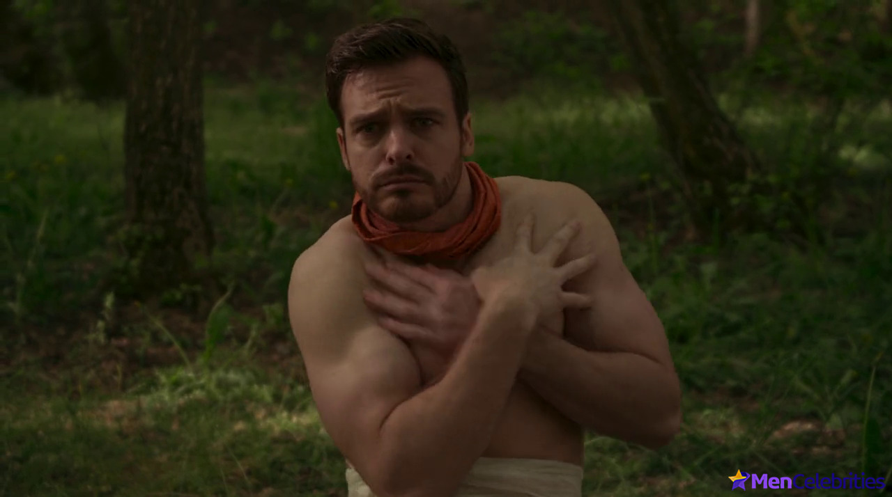 Jake Stormoen shirtless in Love Lost and Found