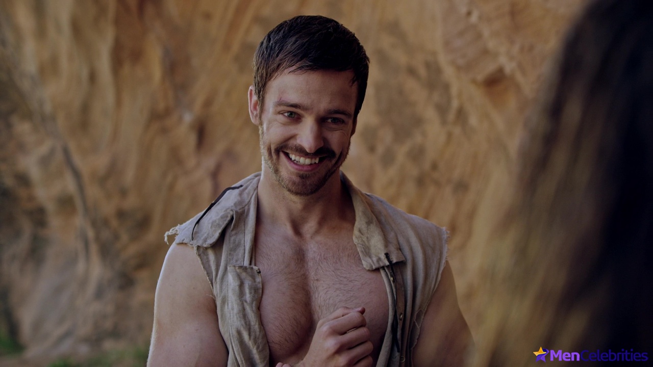 Jake Stormoen naked in The Outpost