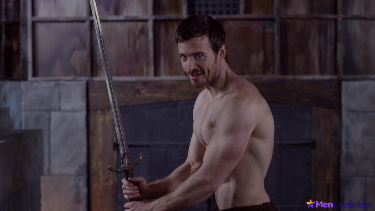 Jake Stormoen naked in The Outpost