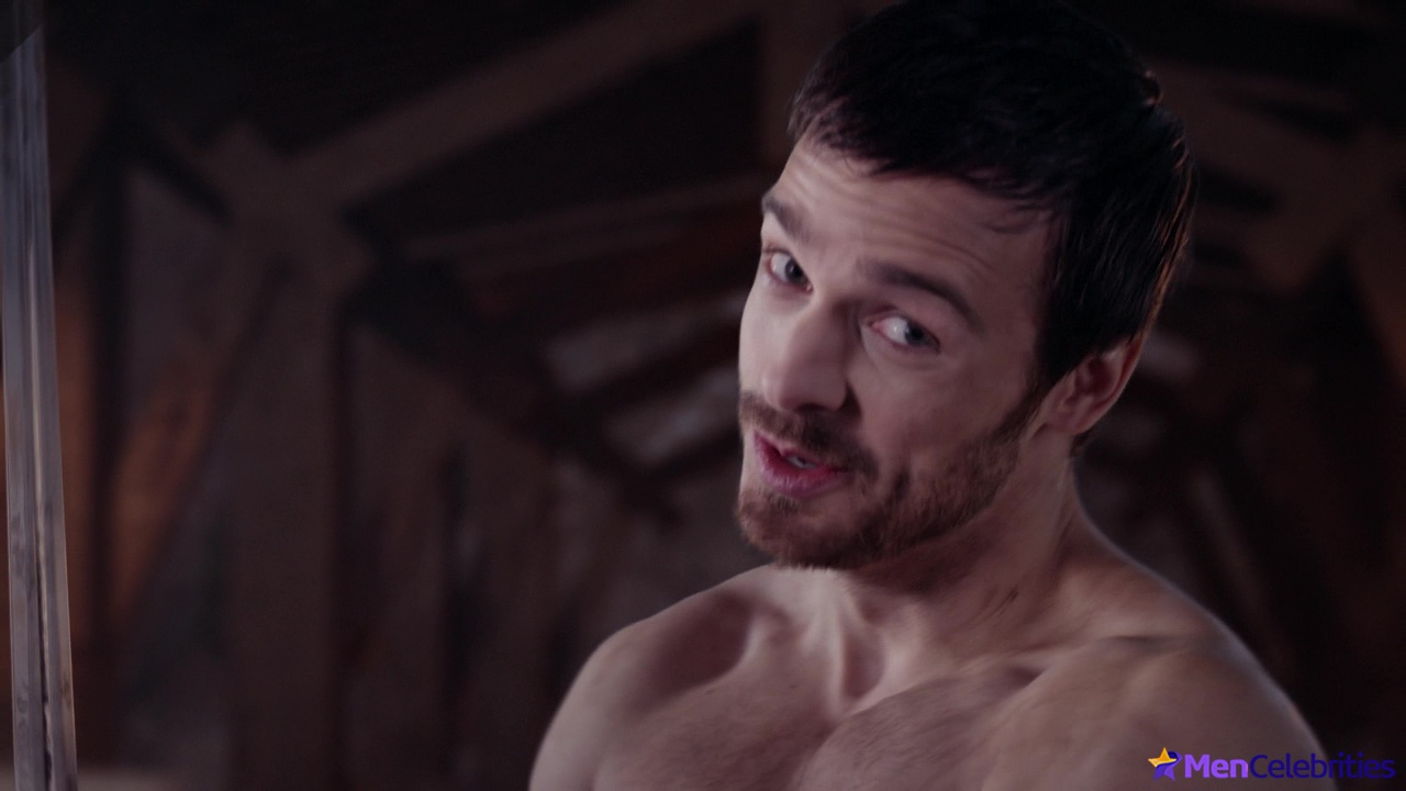 Jake Stormoen naked in The Outpost