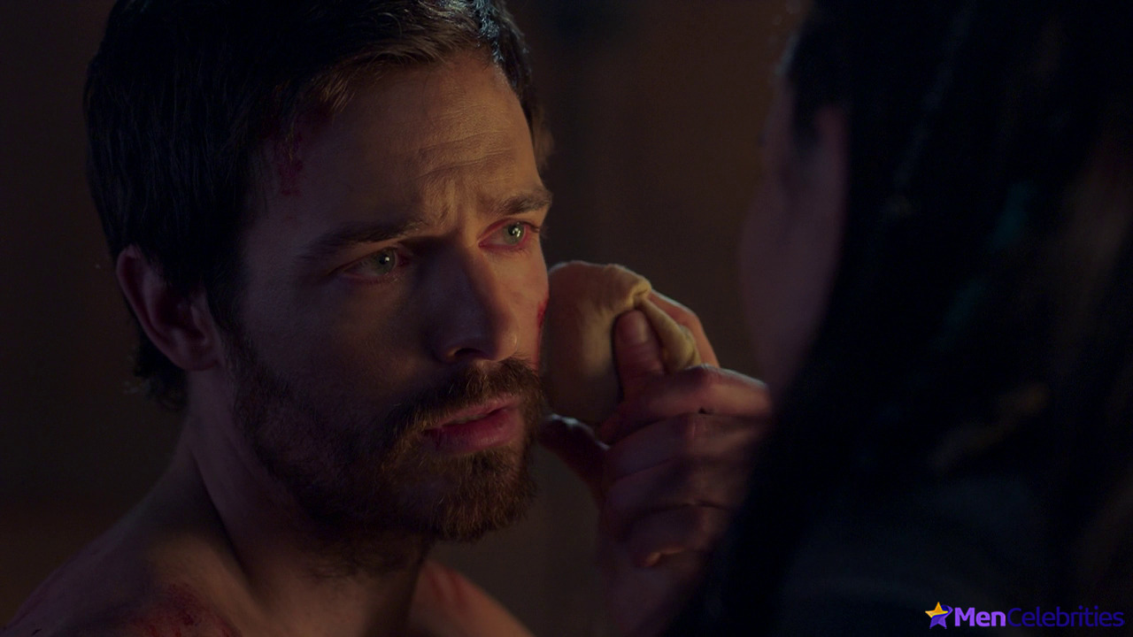 Jake Stormoen naked in The Outpost