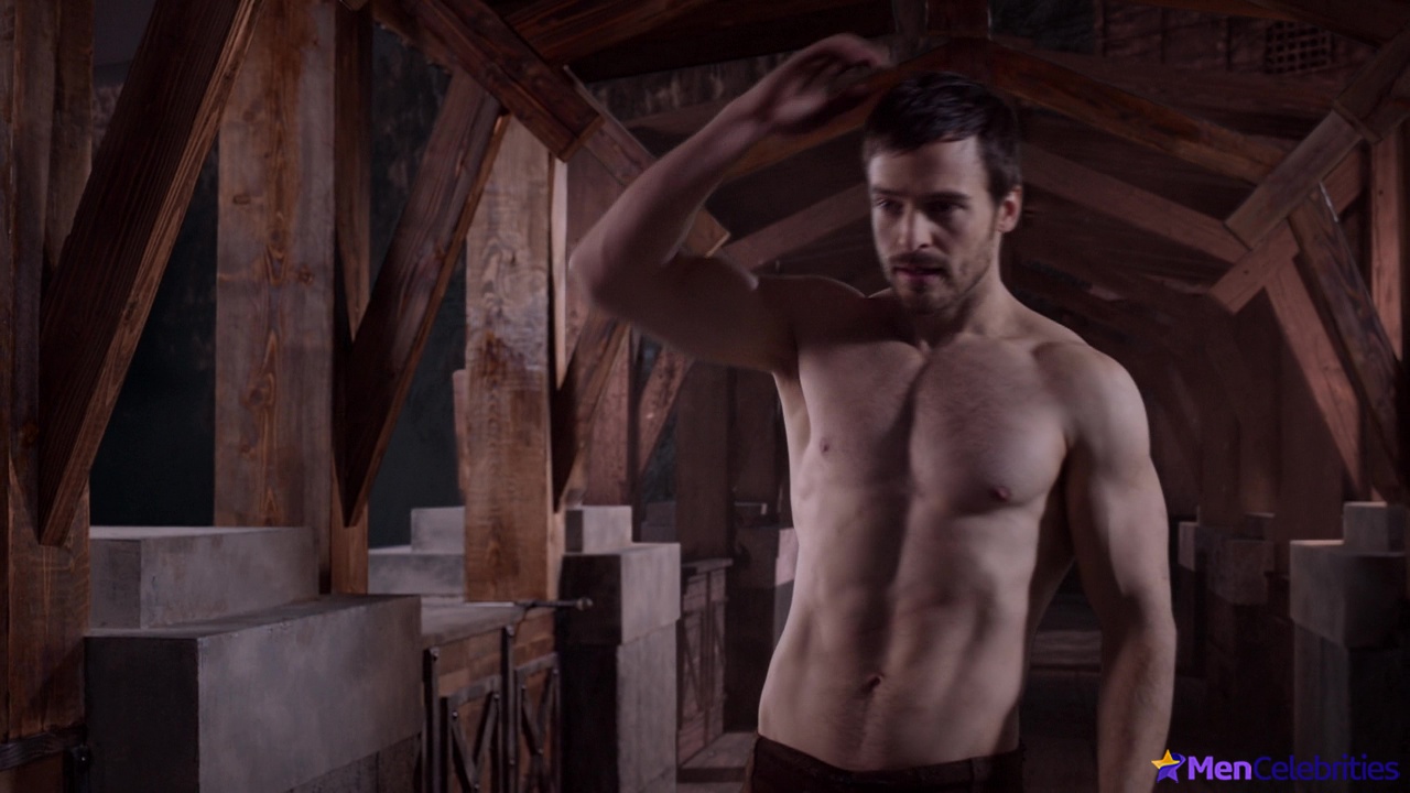 Jake Stormoen naked in The Outpost