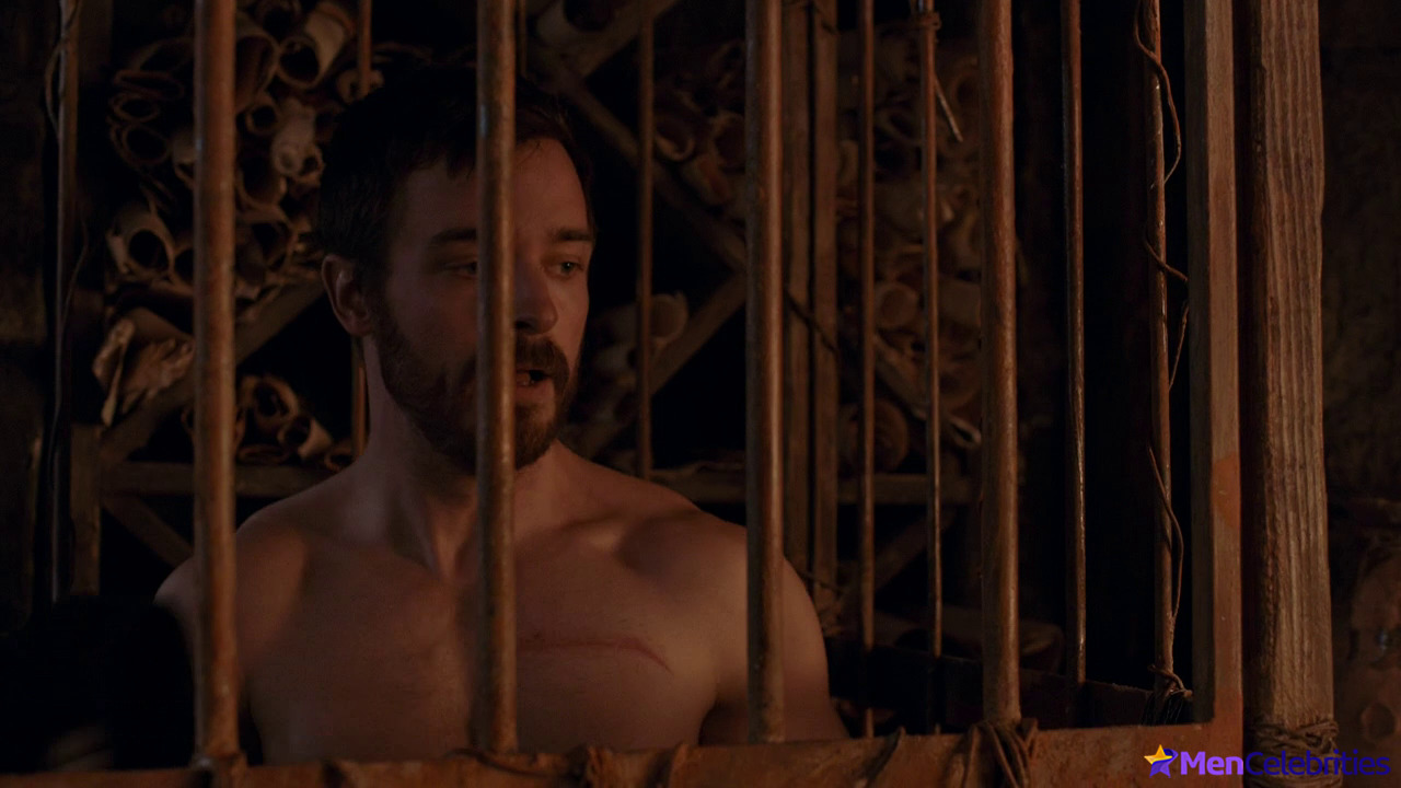 Jake Stormoen naked in The Outpost