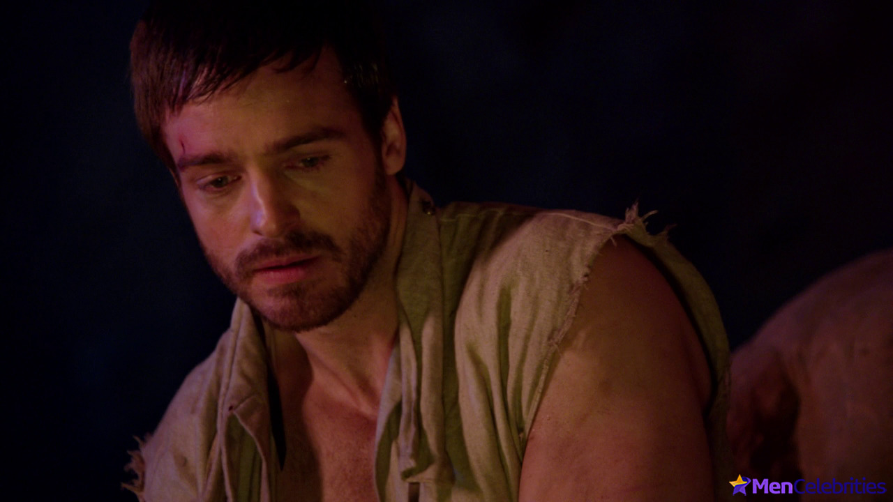 Jake Stormoen naked in The Outpost